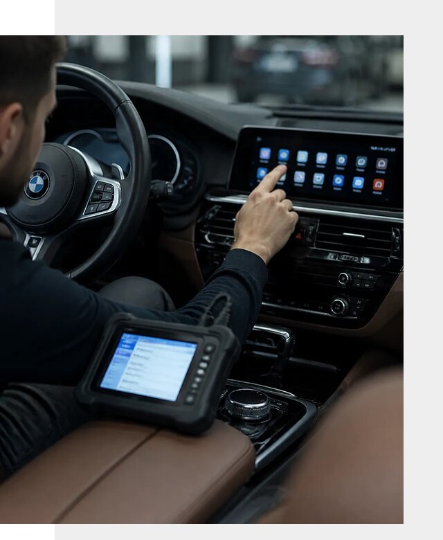 Установка приложений и мультимедиа сервисов BMW в Красноярске