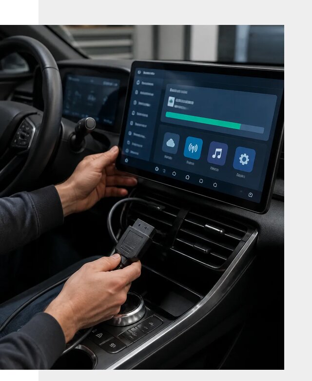 Установка приложений BYD для автомобиля под ключ в Красноярске