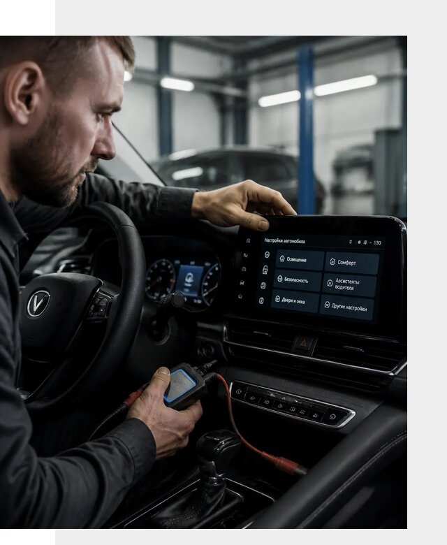 Русификация Changan CS55 и мультимедиа под ключ в Красноярске