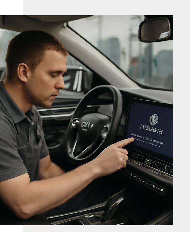 Установка приложений Changan и сервисов в авто в Красноярске