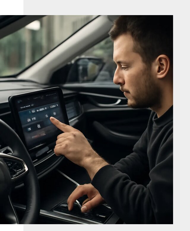 Русификация приборной панели Geely для автомобилей в Красноярске