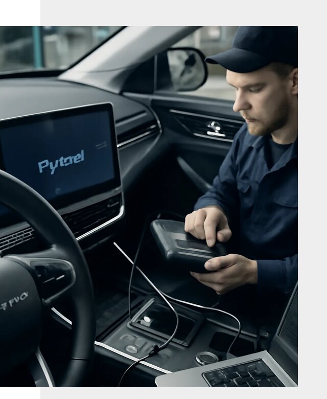 Русификация автомобилей Jetour с адаптацией меню в Красноярске