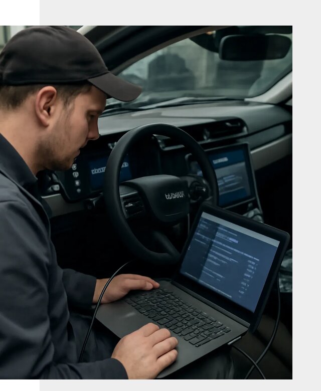 Профессиональная русификация автомобилей Lynk Co в Красноярске