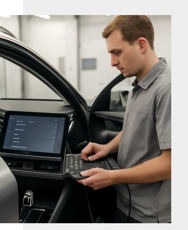 Русификация мультимедиа автомобилей Lynk Co в Красноярске