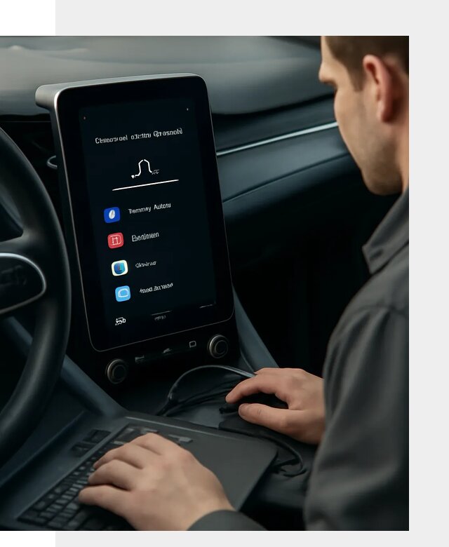 Установка приложений Lynk Co на автомобиль в Красноярске