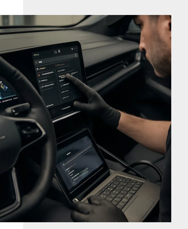 Русификация приборной панели Rising автомобиля в Красноярске