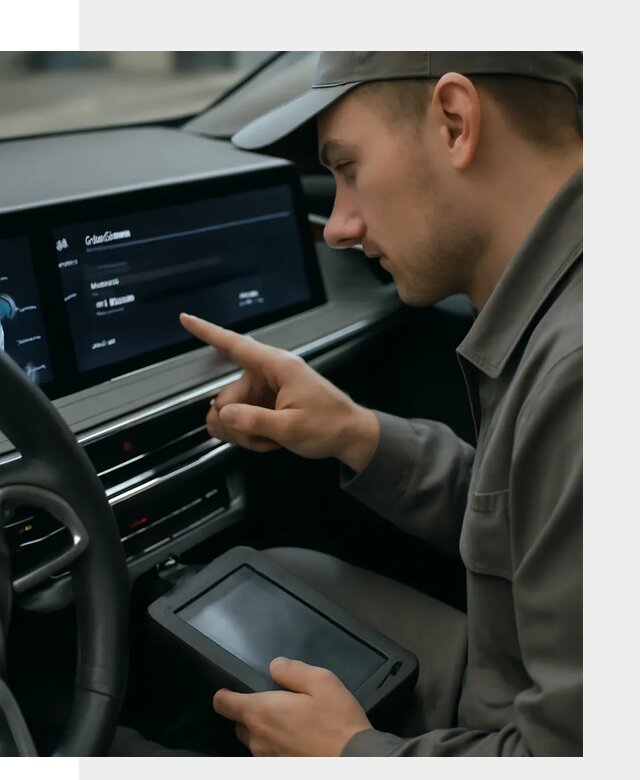 Русификация приборной панели автомобиля Voyah в Красноярске