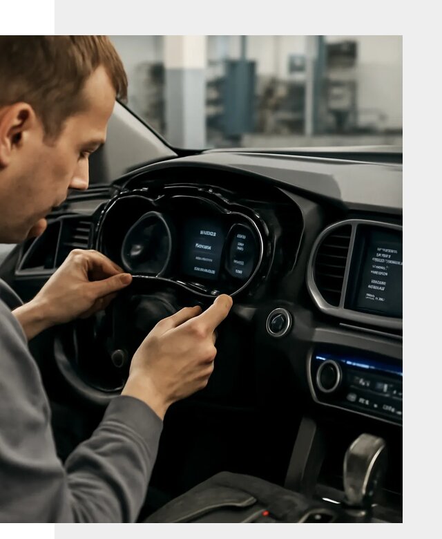 Русификация приборной панели автомобилей Hyundai в Красноярске