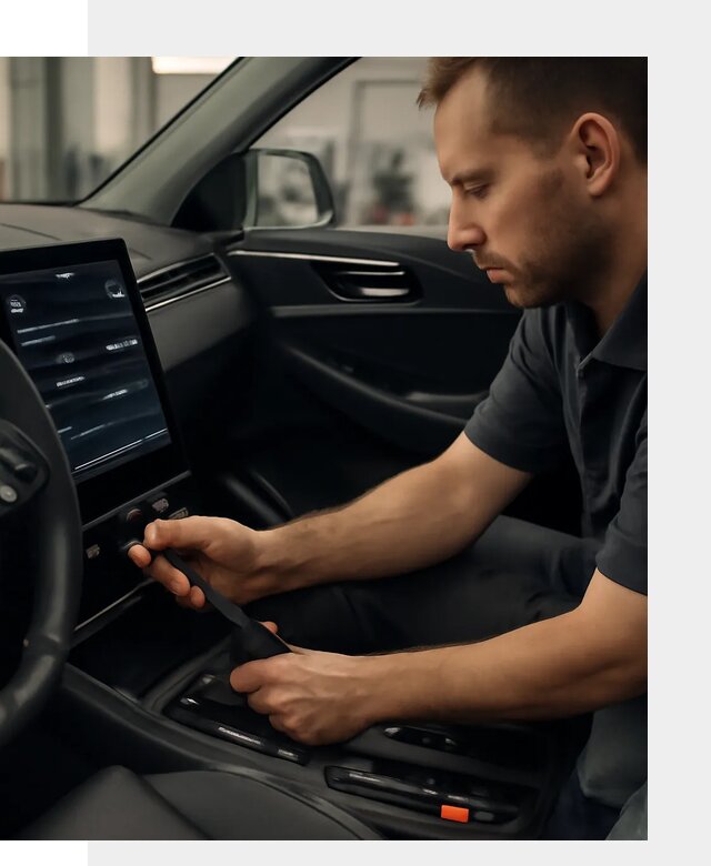 Восстановление автомобиля после русификации в Красноярске