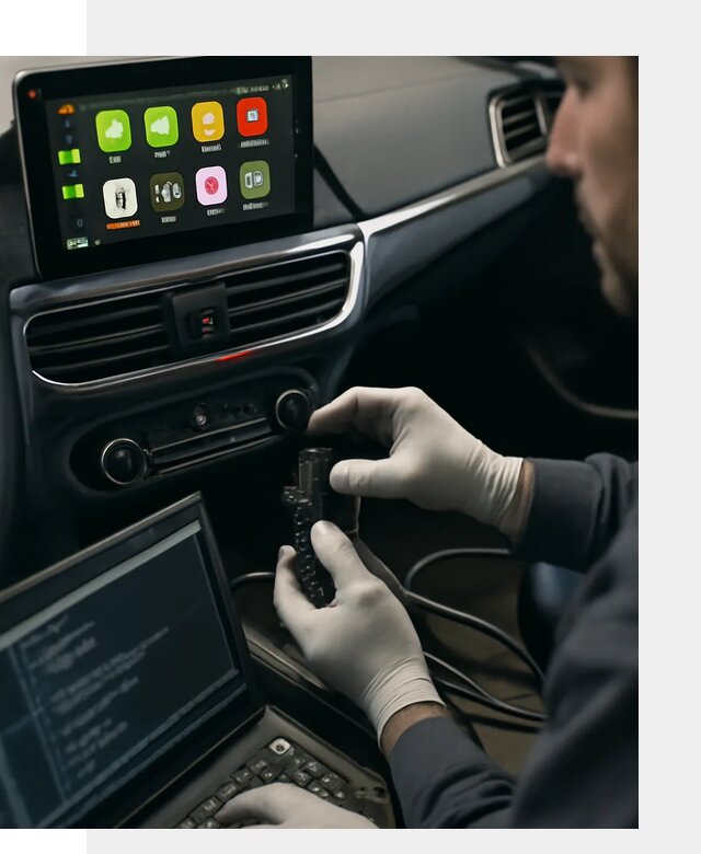 Активация Apple CarPlay в Красноярске для штатной мультимедиа