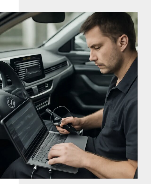 Настройка телематики автомобиля под ключ для авто в Красноярске