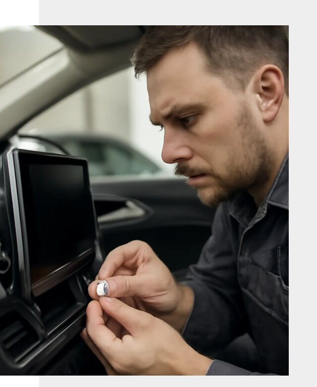 Установка SIM карты в авто для мультимедиа в Красноярске