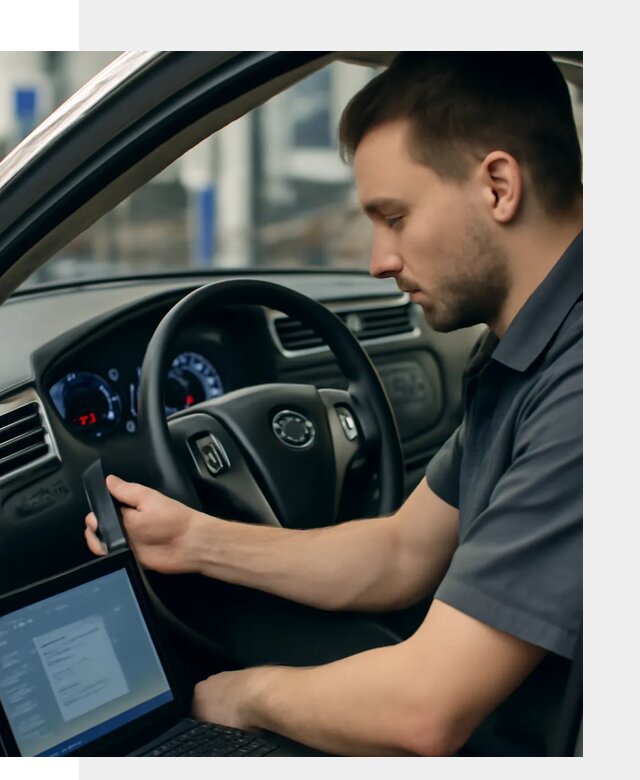 Русификация приборной панели Nissan для авто в Красноярске