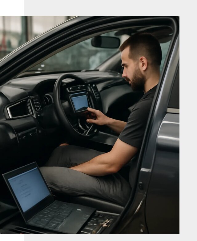 Русификация Toyota Camry 70 75 USA под ключ в Красноярске