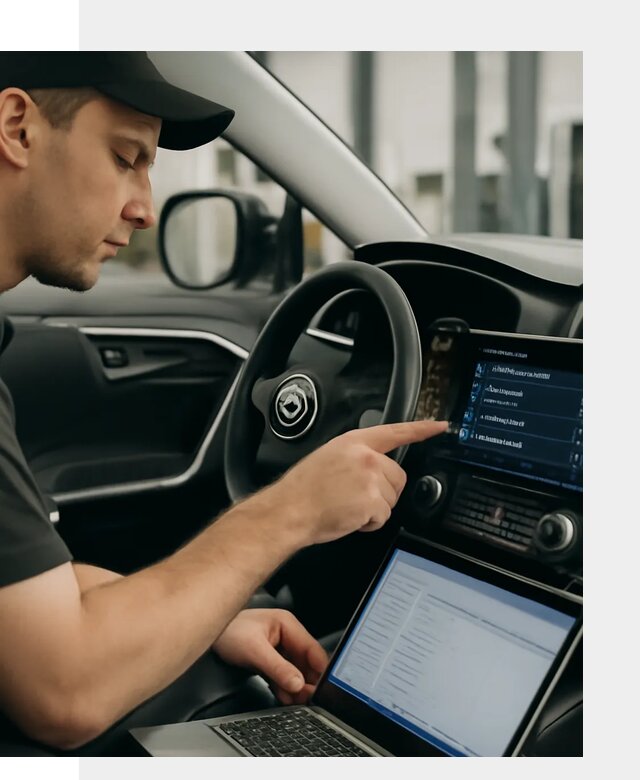Русификация мультимедиа Toyota для автомобилей в Красноярске