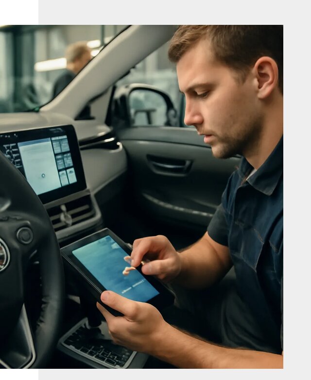 Установка приложений Toyota на мультимедиа в Красноярске
